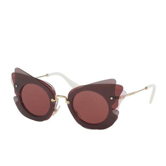 MIU MIU Multi Layered Butterfly Sunglasses NWT main image 6